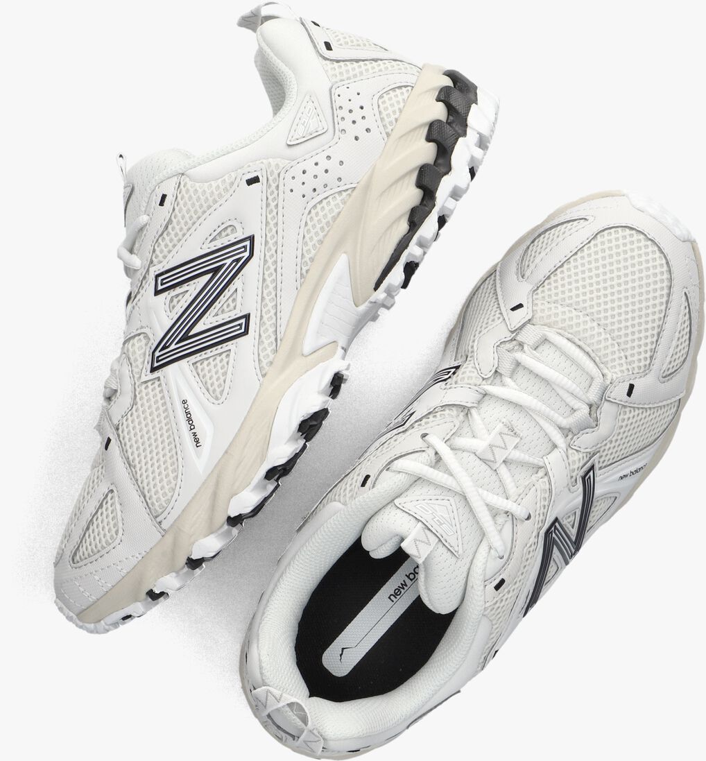 NEW BALANCE witte new balance lage sneakers ml610 d