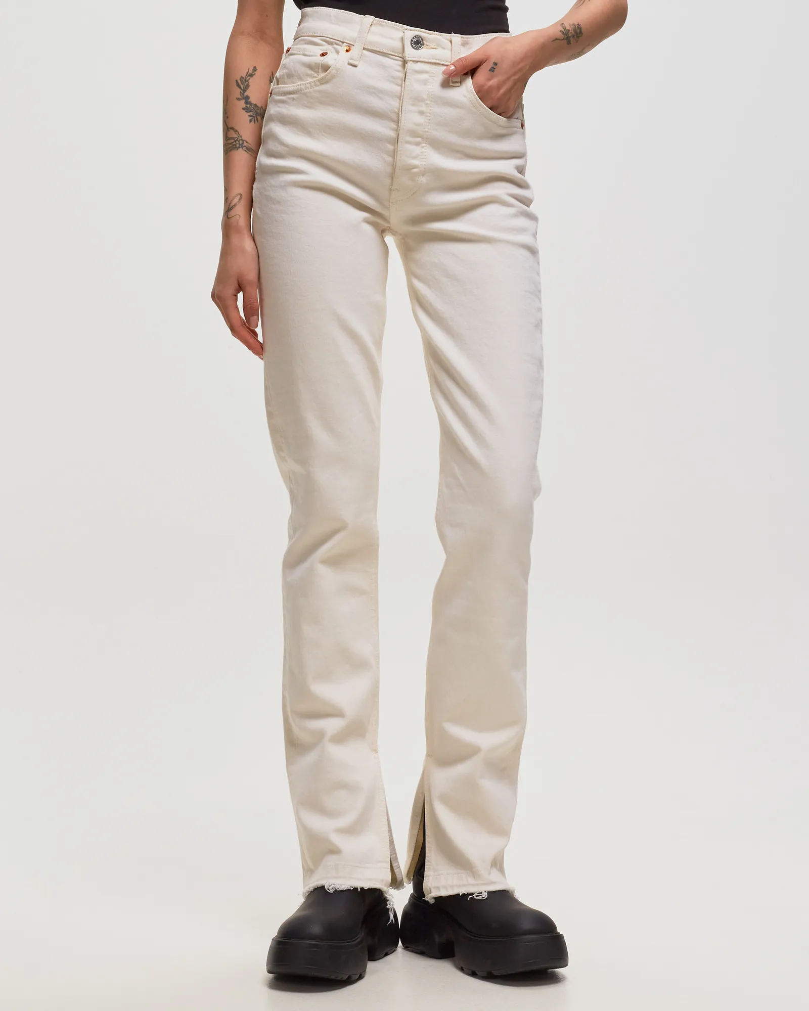 Re/Done 70S HIGH RISE SKINNY BOOT