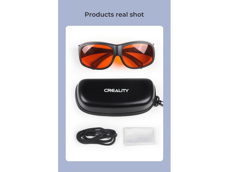 Creality Falcon Laser-Schutzbrille Schutzbrille für CR-Laser Falcon-Gravierer