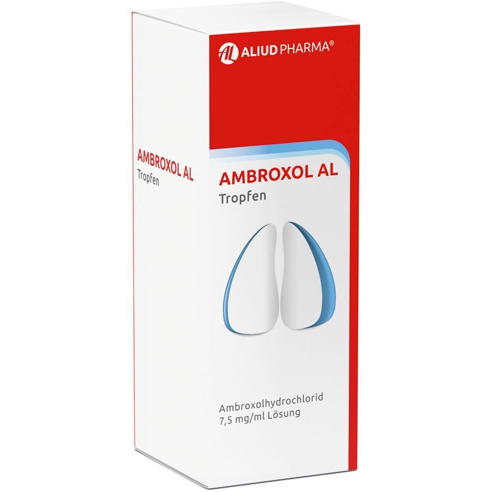 Ambroxol AL Tropfen zur Erleichterung des Abhustens bei erkältungsbedingter Bronchitis (Schleimlöser)
