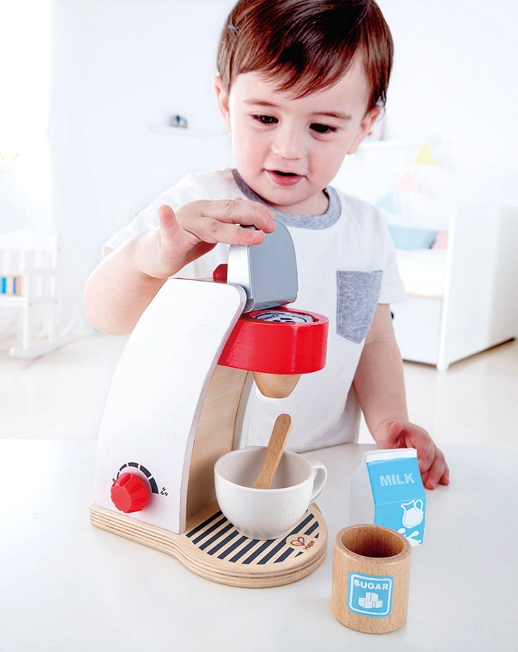 Meine Kaffeemaschine 6-teilig aus Holz