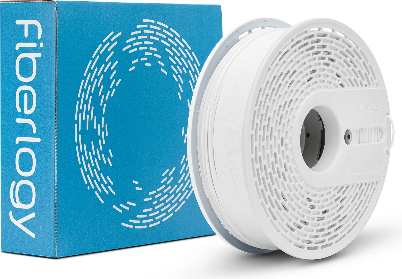 Fiberlogy  Impact PLA White, 1,75 mm (850 g)    Resistentes PLA mit verbesserten Eigenschaften in Weiß
