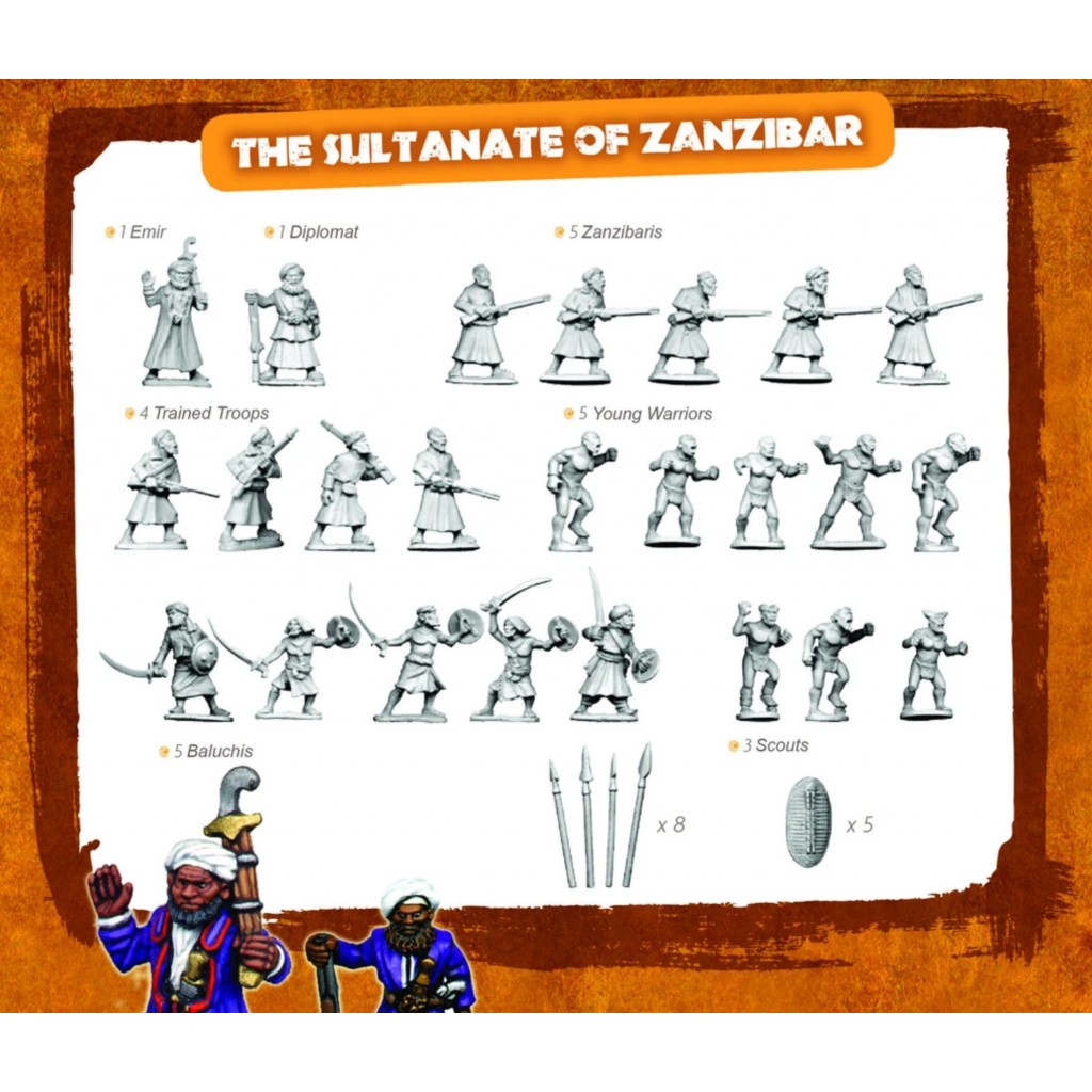 Congo - Colonne du Sultanat de Zanzibar