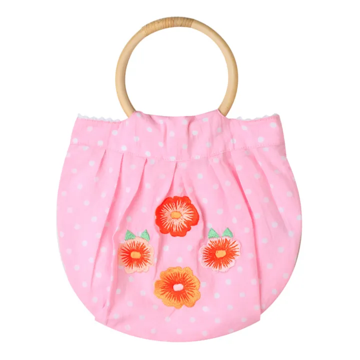 Kidsagogo Sac Bamboo à Pois | Rose