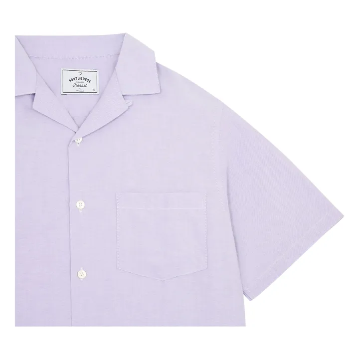 Portuguese Flannel Chemisette Belavista Camp | Lavande