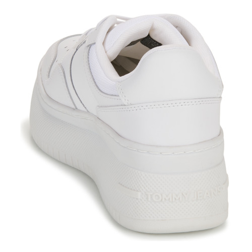Tommy Jeans - TJW RETRO BASKET FLATFORM ESS - Blanc