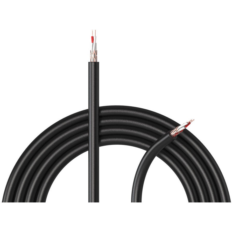 Procab PMI224/3 audiokabel, 2x 0.22 mm², ø 6.2 mm, 300 m