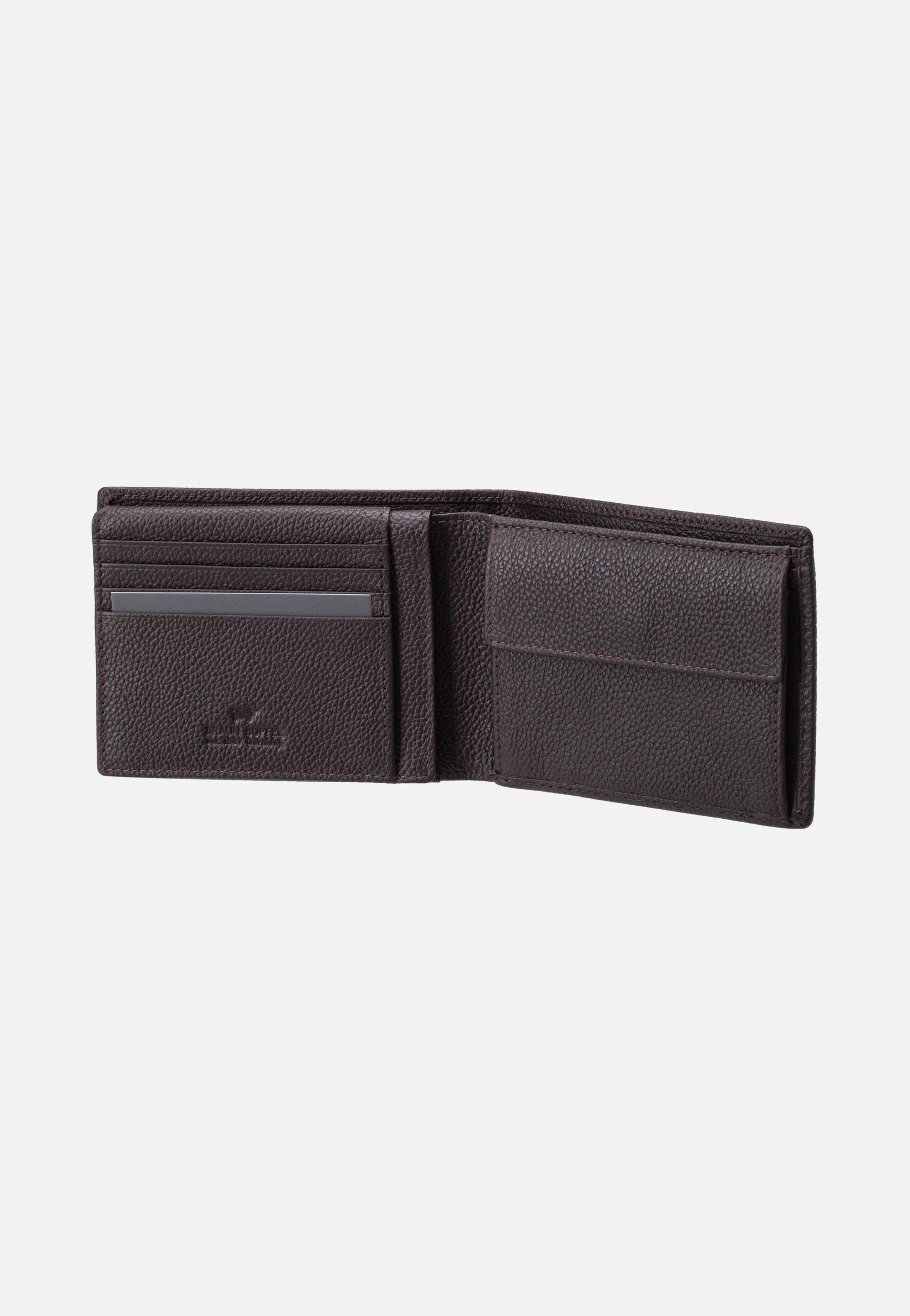Prato RFID 8CS Dunkelbraun - Portemonnaie