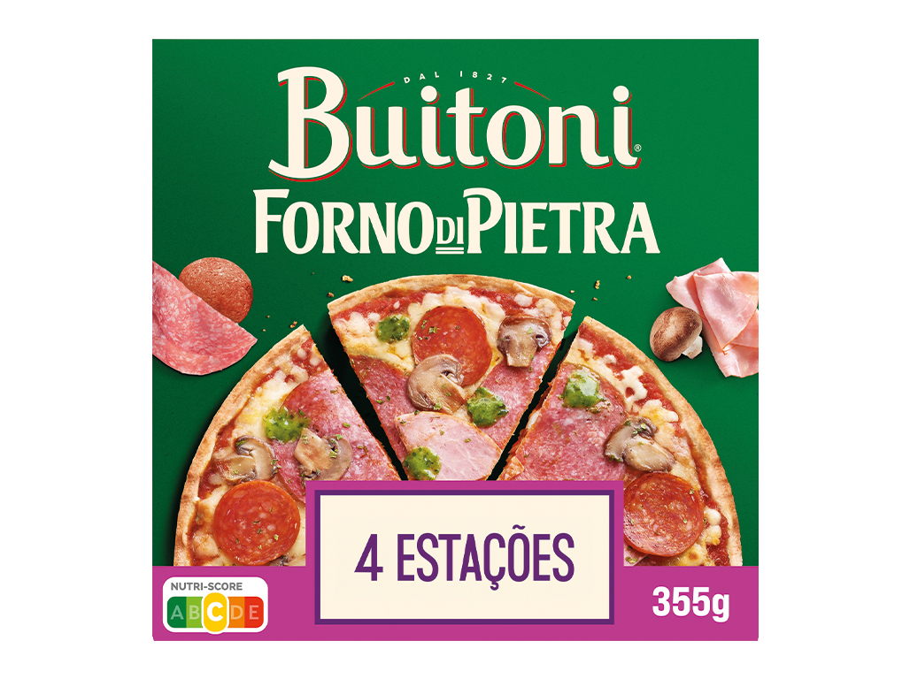 PIZZA BUITONI FORNO DI PIETRA 4 ESTAÇÕES 355G