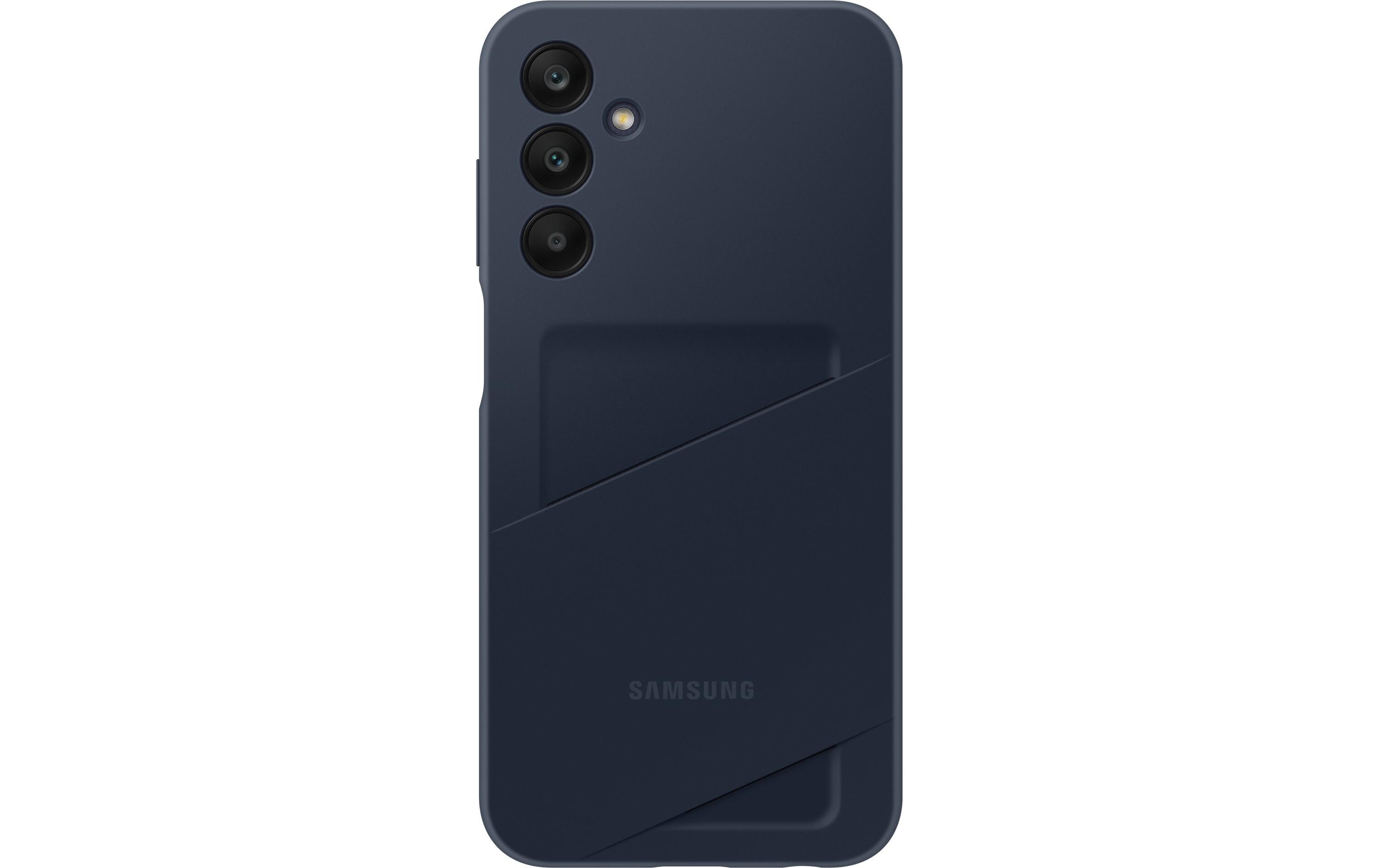 Back Cover Card Slot Galaxy A25 5G SchwarzSchlanke Schutzhülle mit Kartenfach für das Samsung Galaxy A25 5G