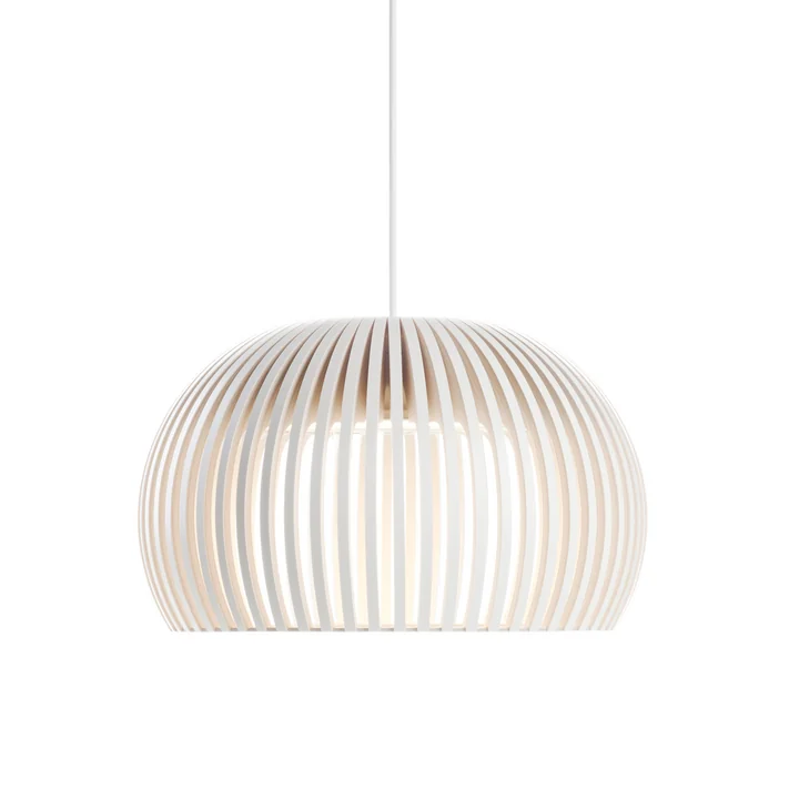 Secto - Atto 5000 LED-Pendelleuchte, Ø 34 x H 21 cm, weiss