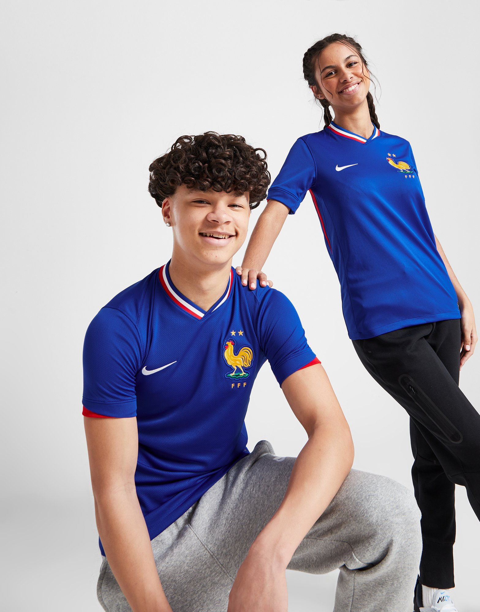 Nike Maillot Domicile France 2024 Junior