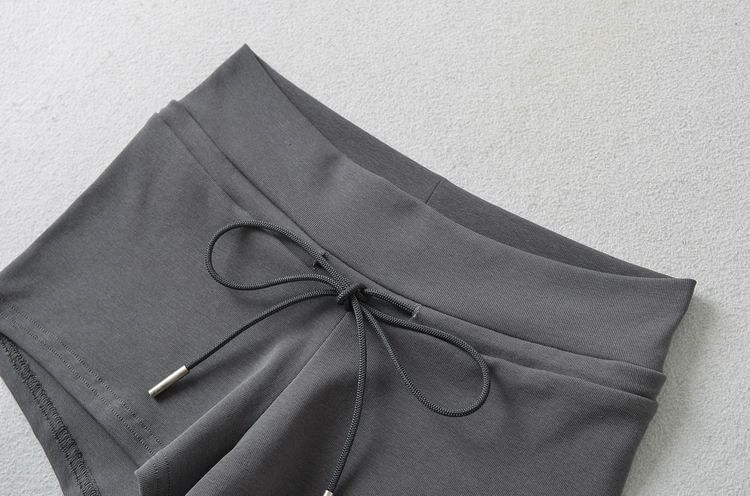 JOWI - Effen hotpants met trekkoordtaille