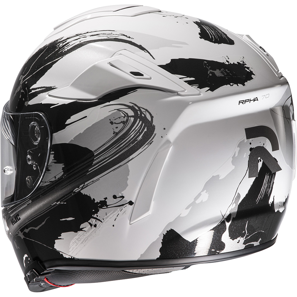 HJC - Casque RPHA 70 Erin MC10 / Blanc / Noir