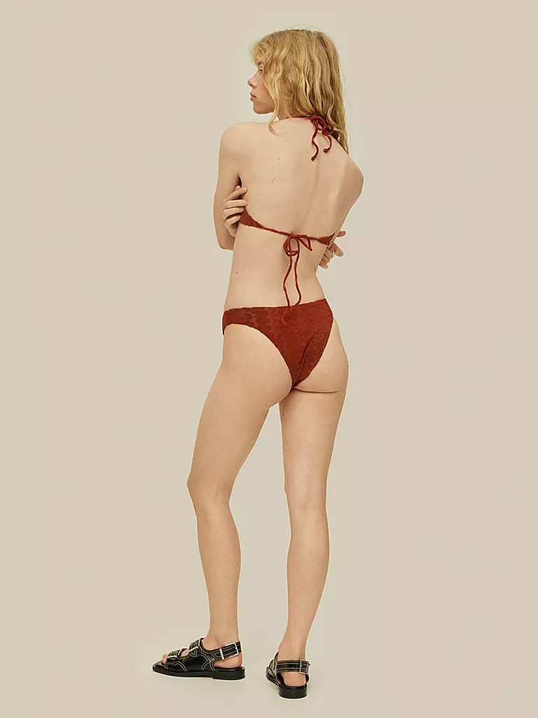 OAS Bikini Top SCRIBBLE YAM kupfer