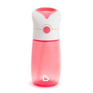 MUNCHKIN Flip & Go Trinkhalm Flasche 355 ml 18M+