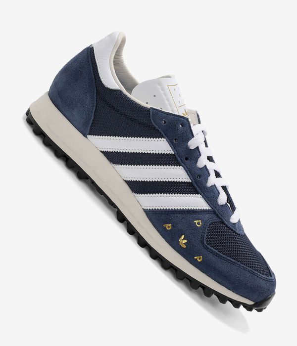 adidas x Pop Trading Company TRX Vintage Schuh (collegiate navy white)