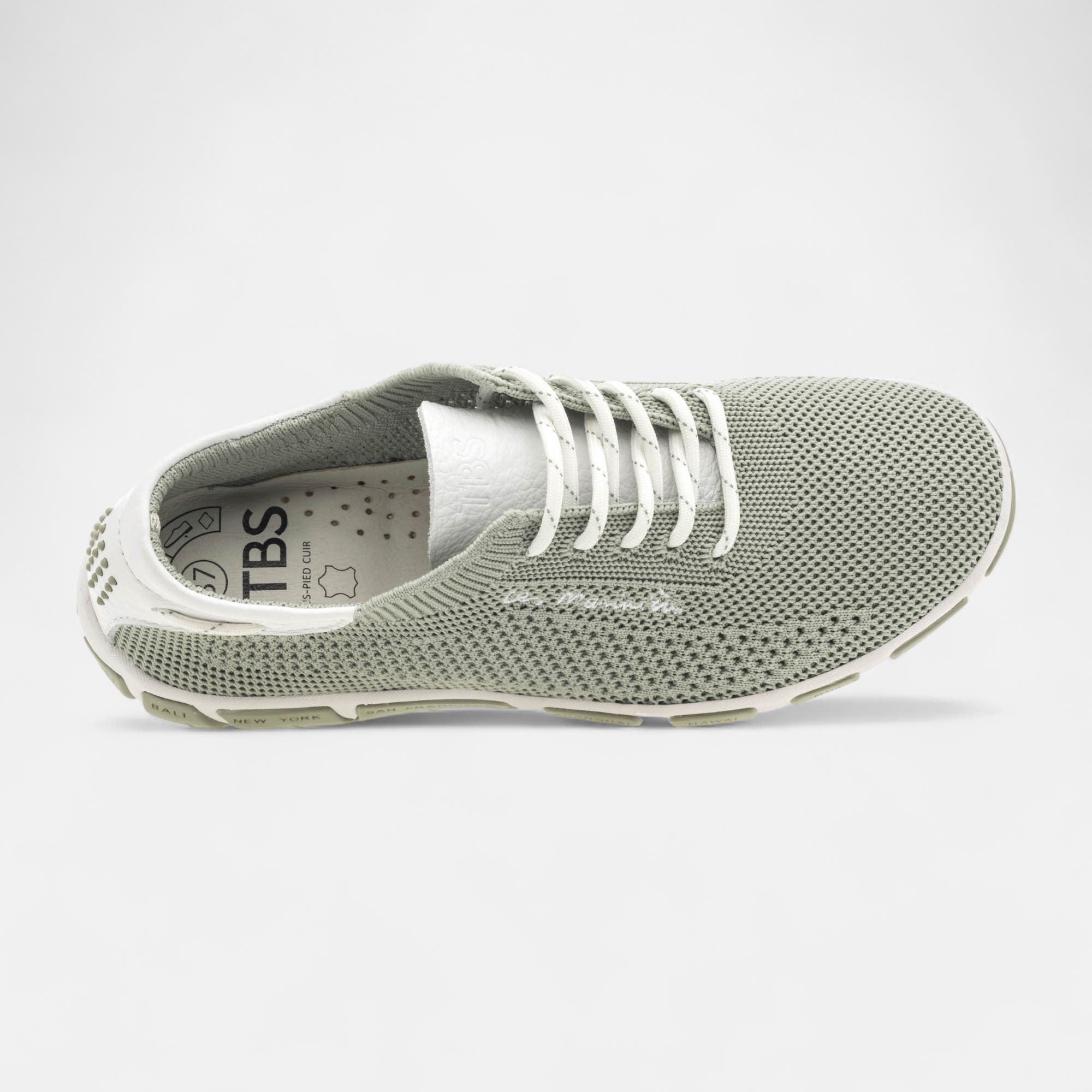 Baskets basses Femme vert