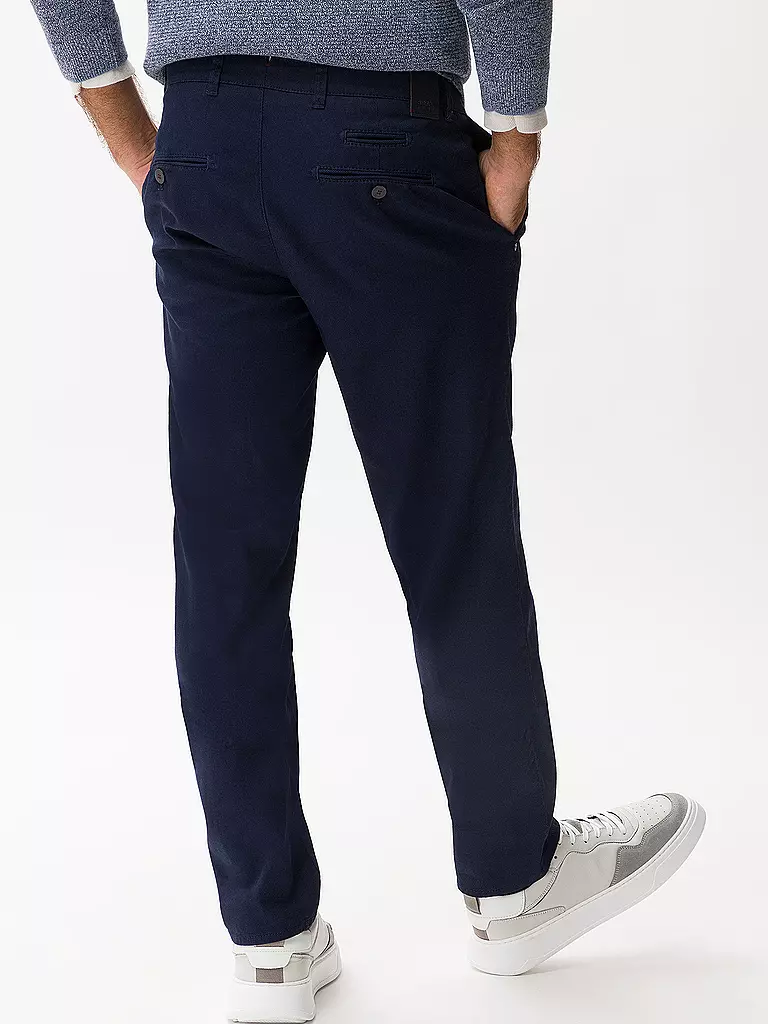 BRAX Chino Modern Fit FABIO IN blau