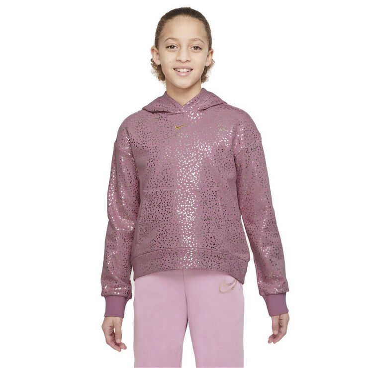 Nike Sportswear Fleece Haettetroje Pink