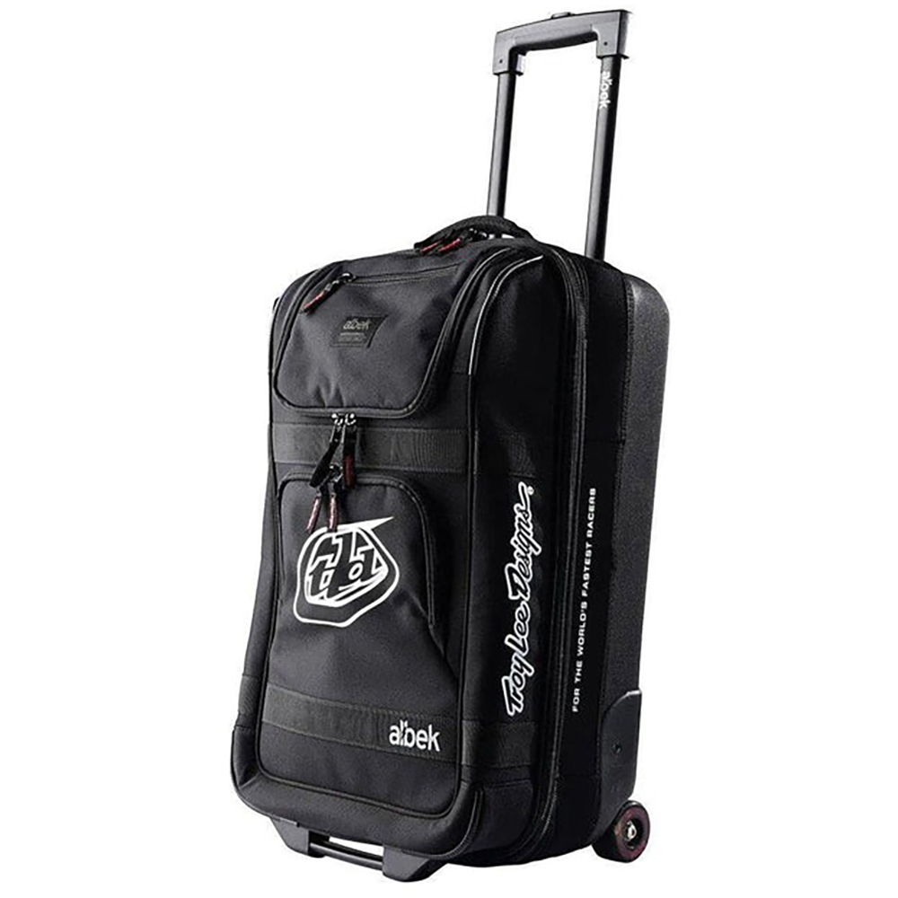 Troy Lee Designs - Sac de voyage à roulettes Short Haul Solid Noir