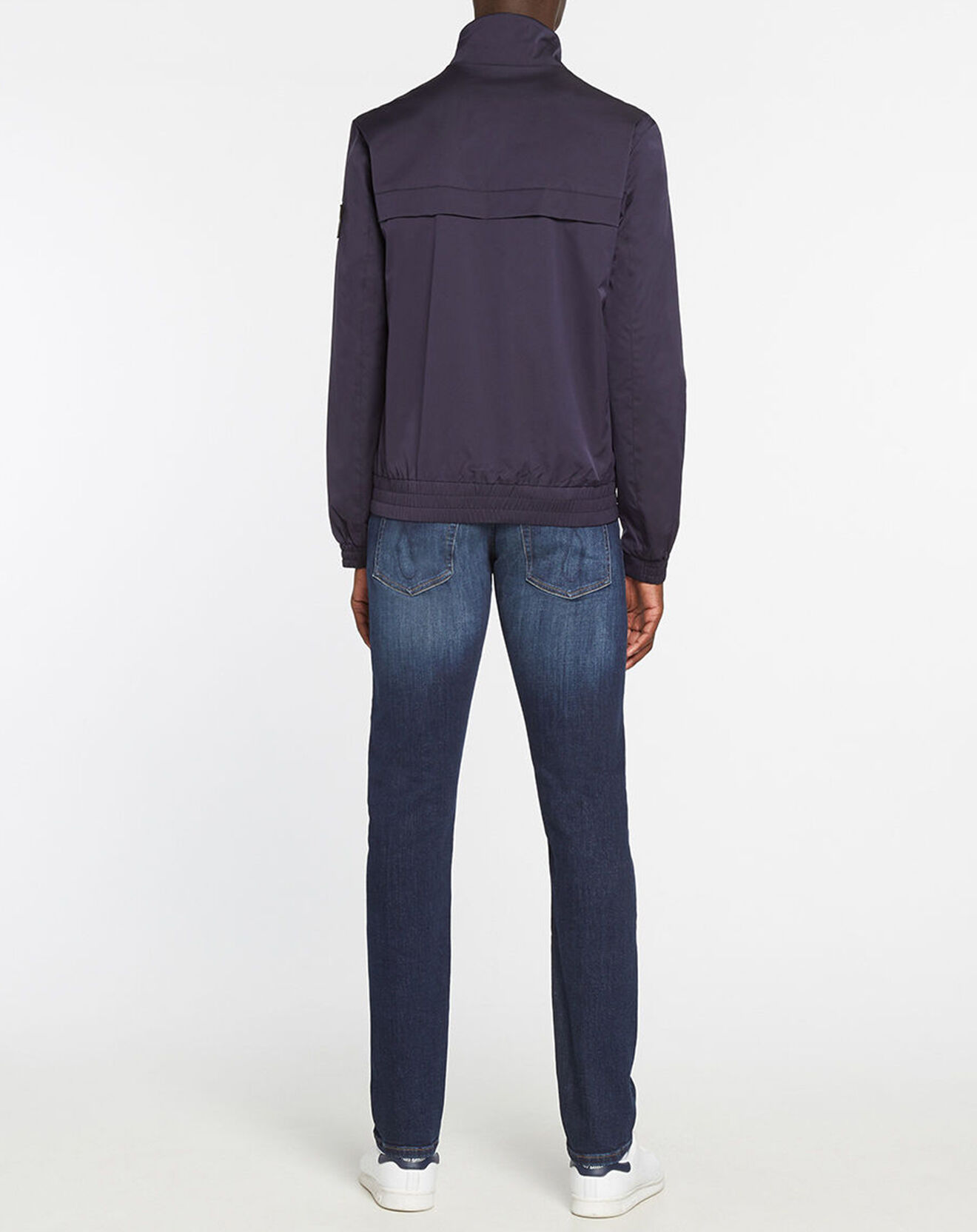 Calvin Klein Jeans Blouson zippé Harrington bleu marine