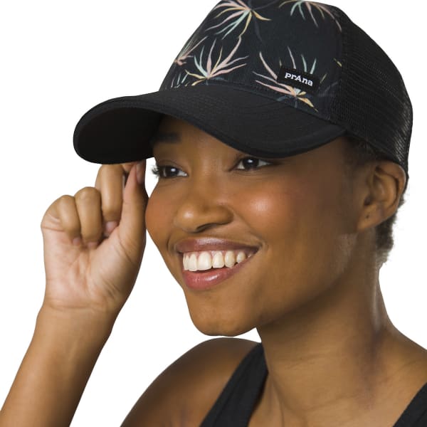 Casquette PRANA LOWER PINES TRUCKER BLACK BLOOM
