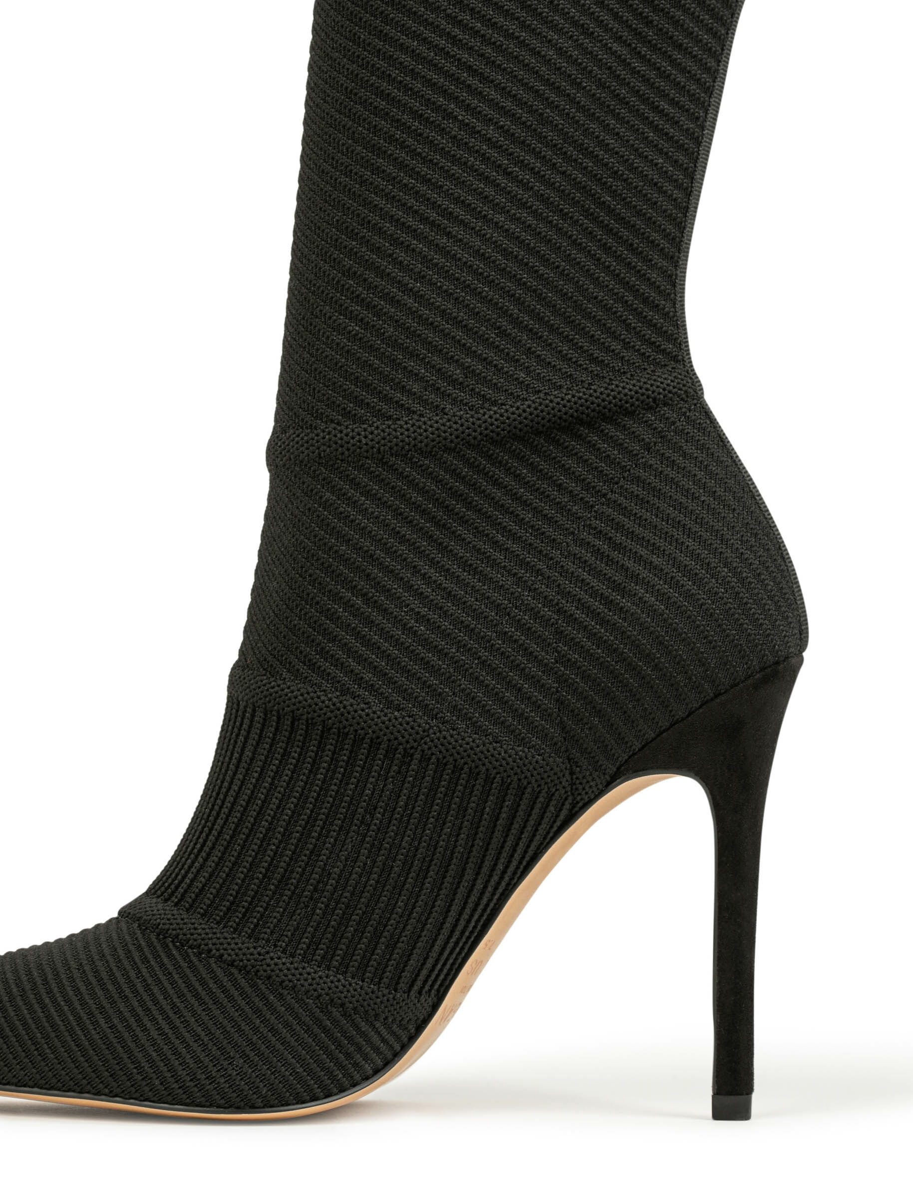 Bottes à talons aiguilles noir femme - noir
