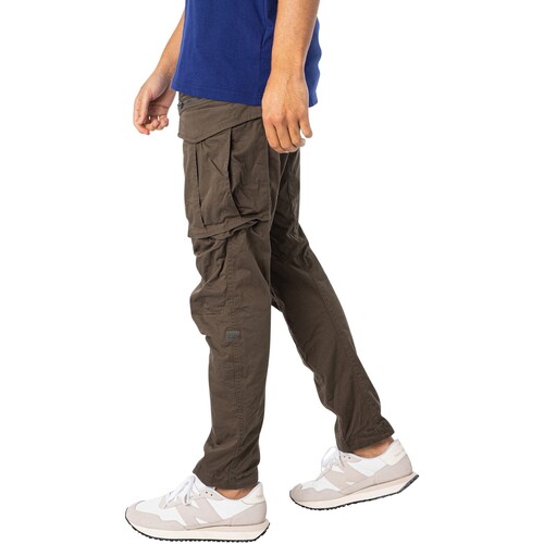 G-Star Raw - Rovic Zip 3D Cargos Cónicos Rectos Gris