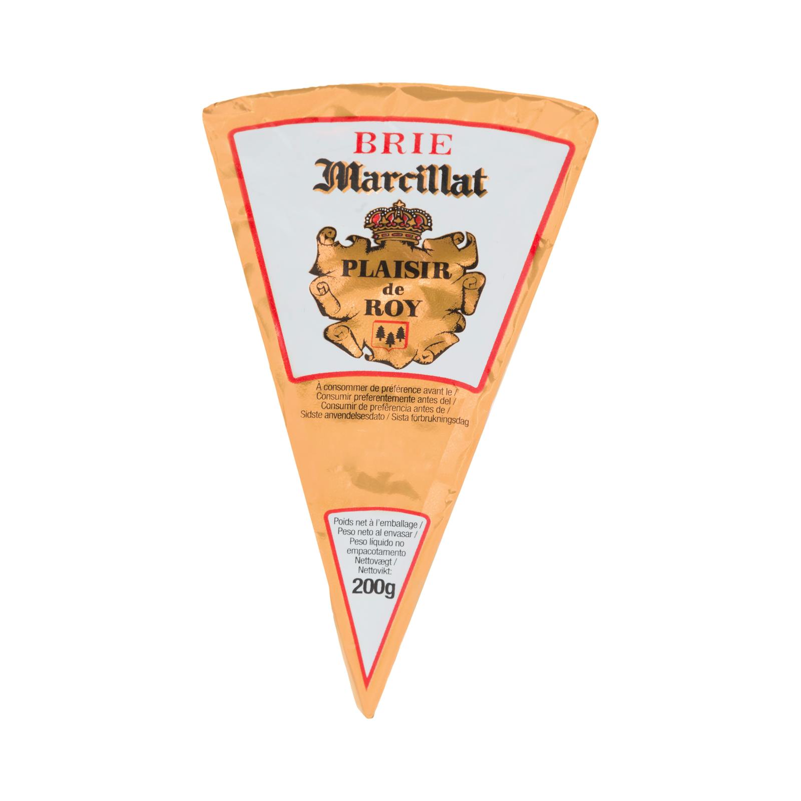 Fromage brie marcillat de vache Plaisir de Roy