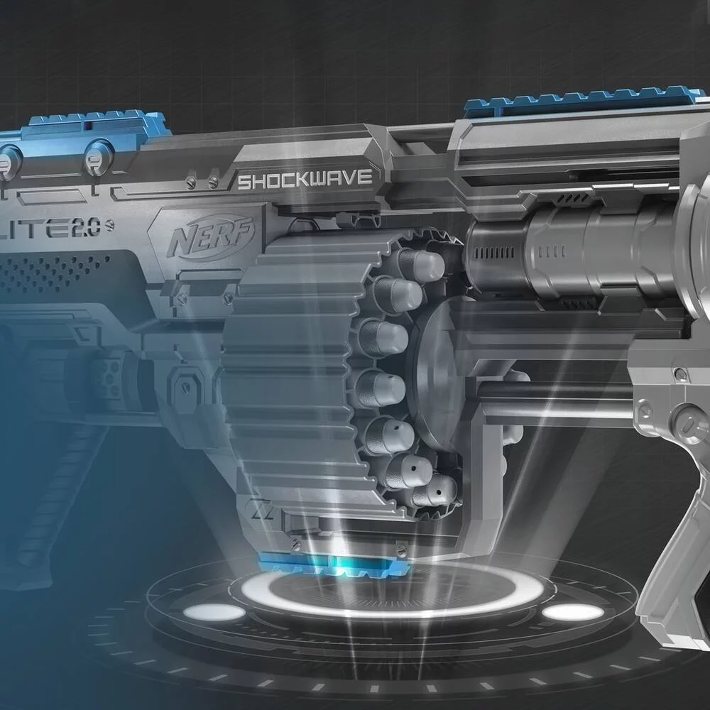 NERF ELITE 2.0 COMMANDER RD 6