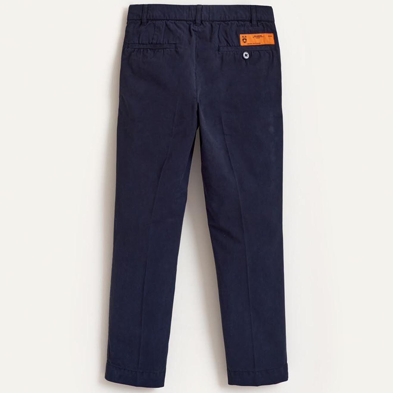 Bellerose Pantalon Chino Isaac en Toile de coton marine