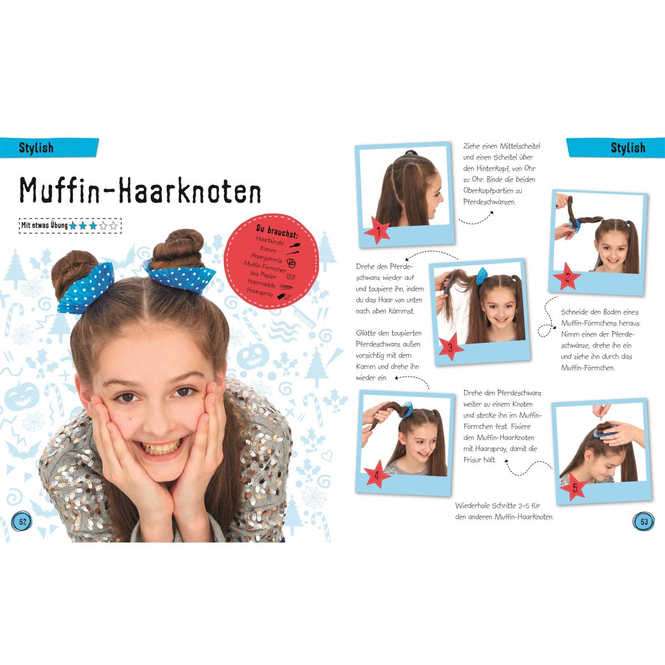 Zöpfe, Knoten, Flechtfrisuren - 30 Hairstyles für Mädchen