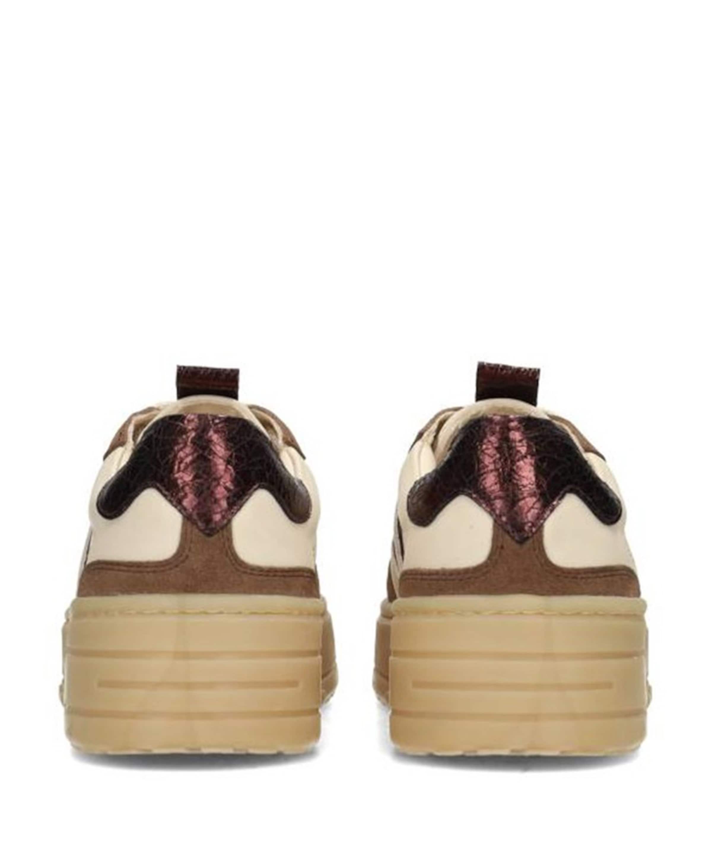 Poelman Anemone dames sneakers beige