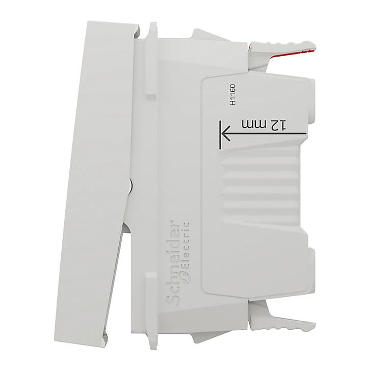 Mécanisme interrupteur va-et-vient Schneider Electric Unica Pro blanc