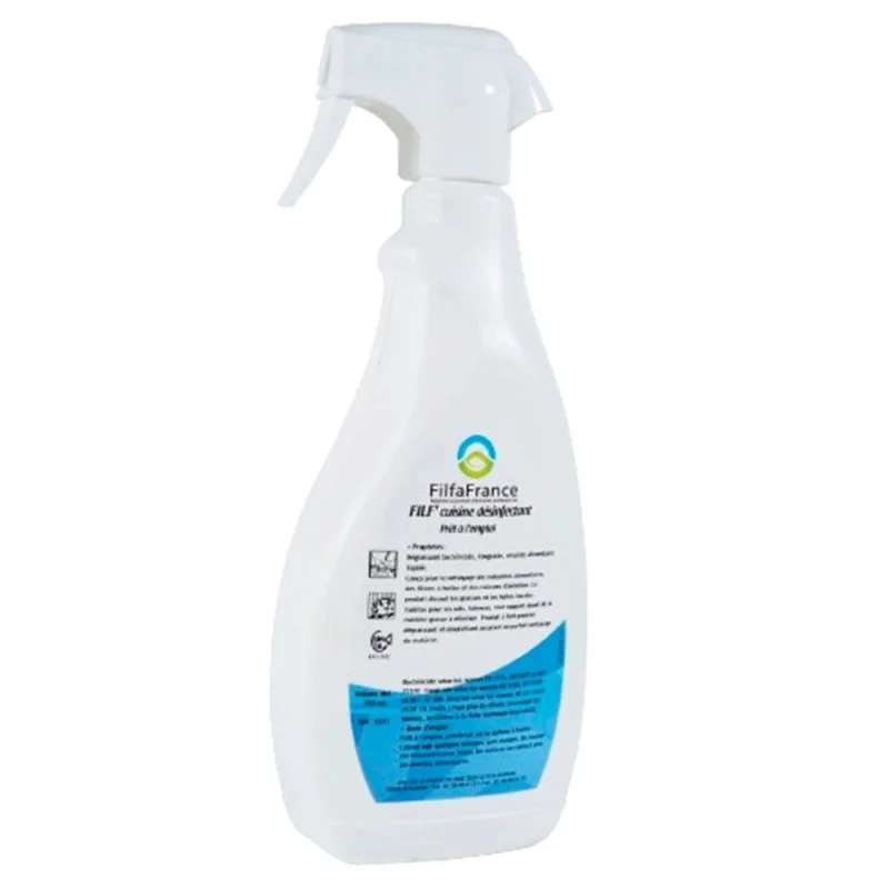FILFA FRANCE - Désinfectant, dégraissant cuisine HACCP - DDM - 750ml