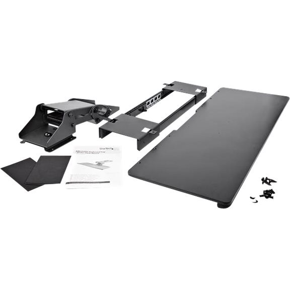 StarTech.com Support pour clavier informatique sous-bureau - Tiroir pour clavier adjustable