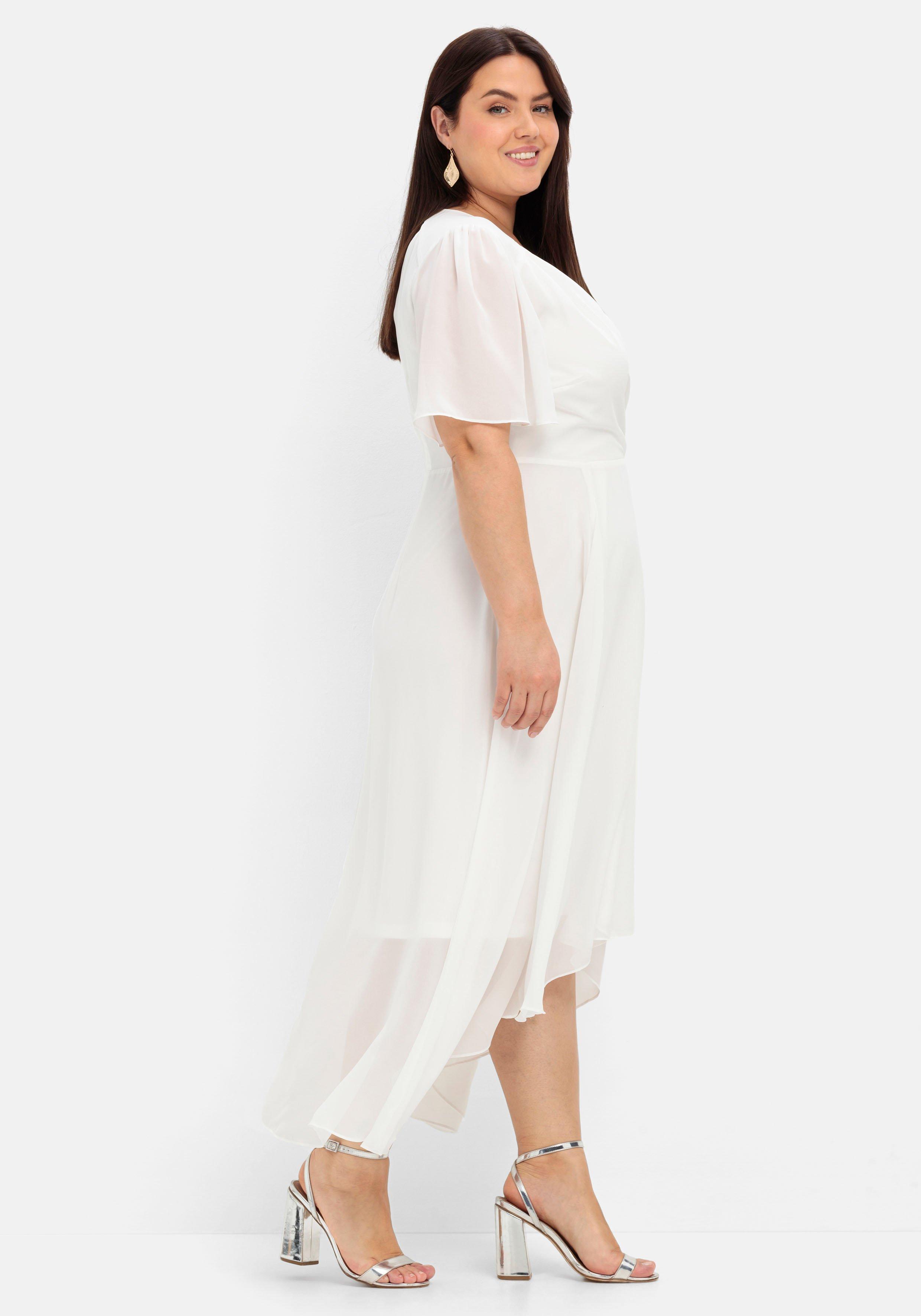 Chiffonkleid im Lagenlook, mit Unterkleid