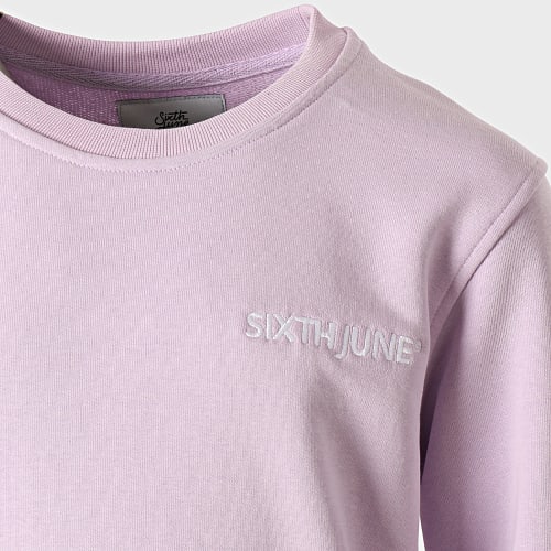 Sweat Crewneck Enfant M22561ESW Rose