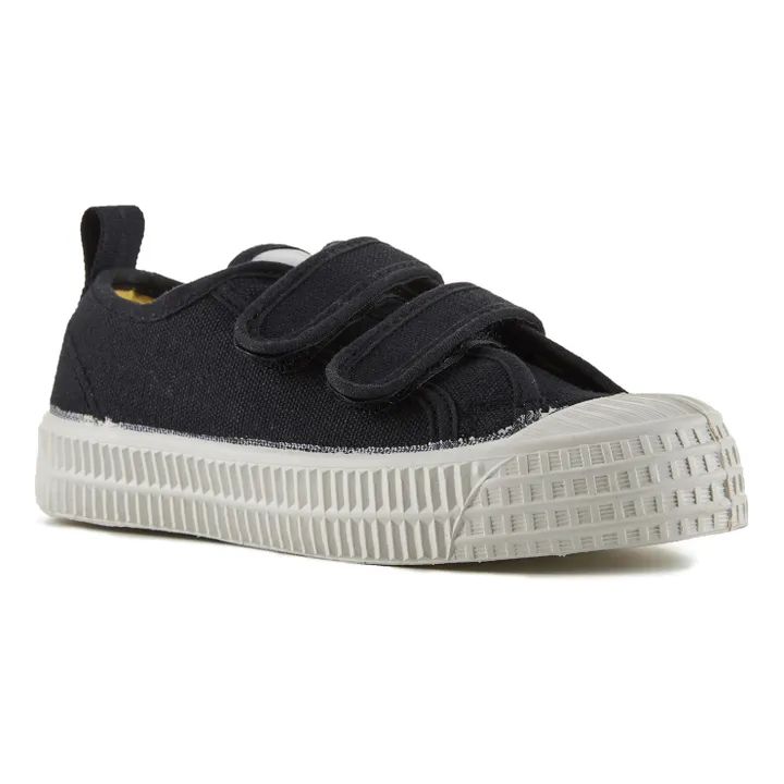 Novesta Baskets Scratchs Vegan | Noir