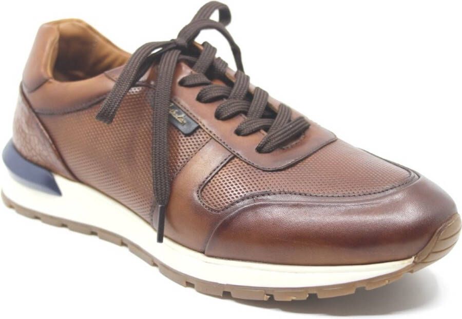 Australian CAMBRIDGE 15 1625 01 D21 Cognacbruine sneaker wijdte G