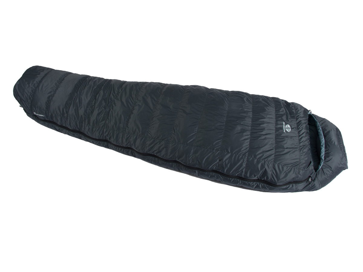 SirJoseph Trekking Rimo III 600 L200 mummyslaapzak - Grey
