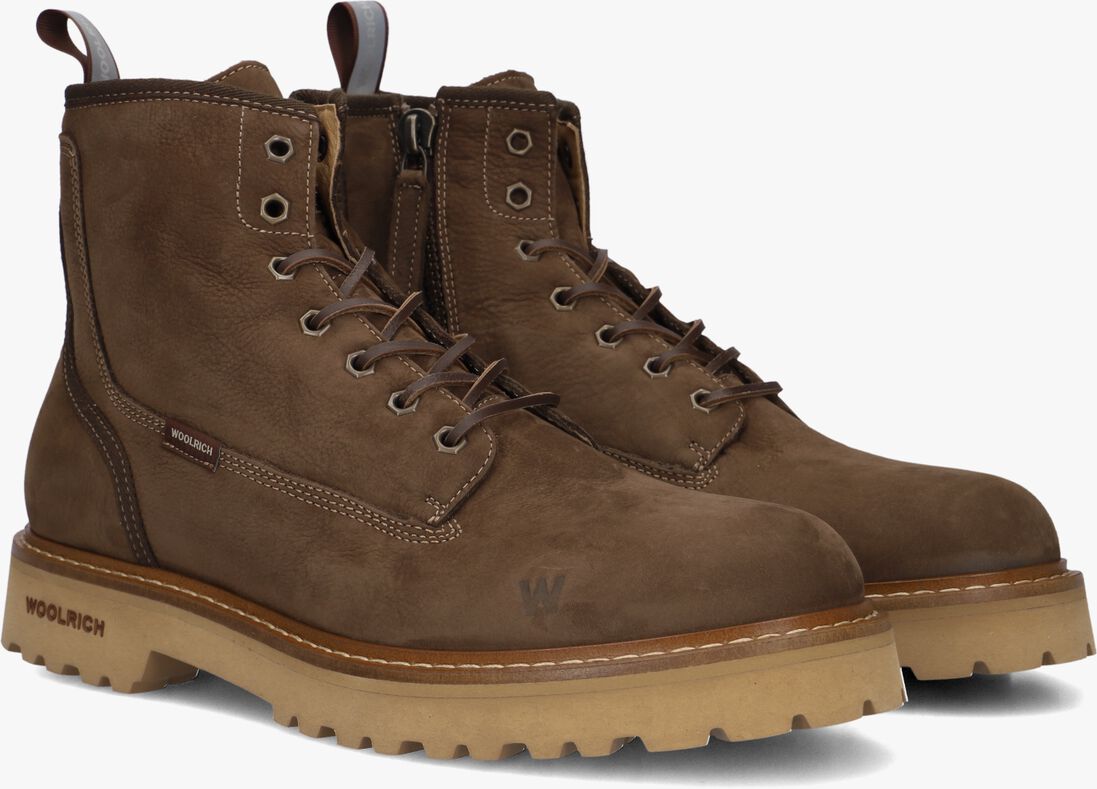 bruine woolrich boots main boot nabuk man