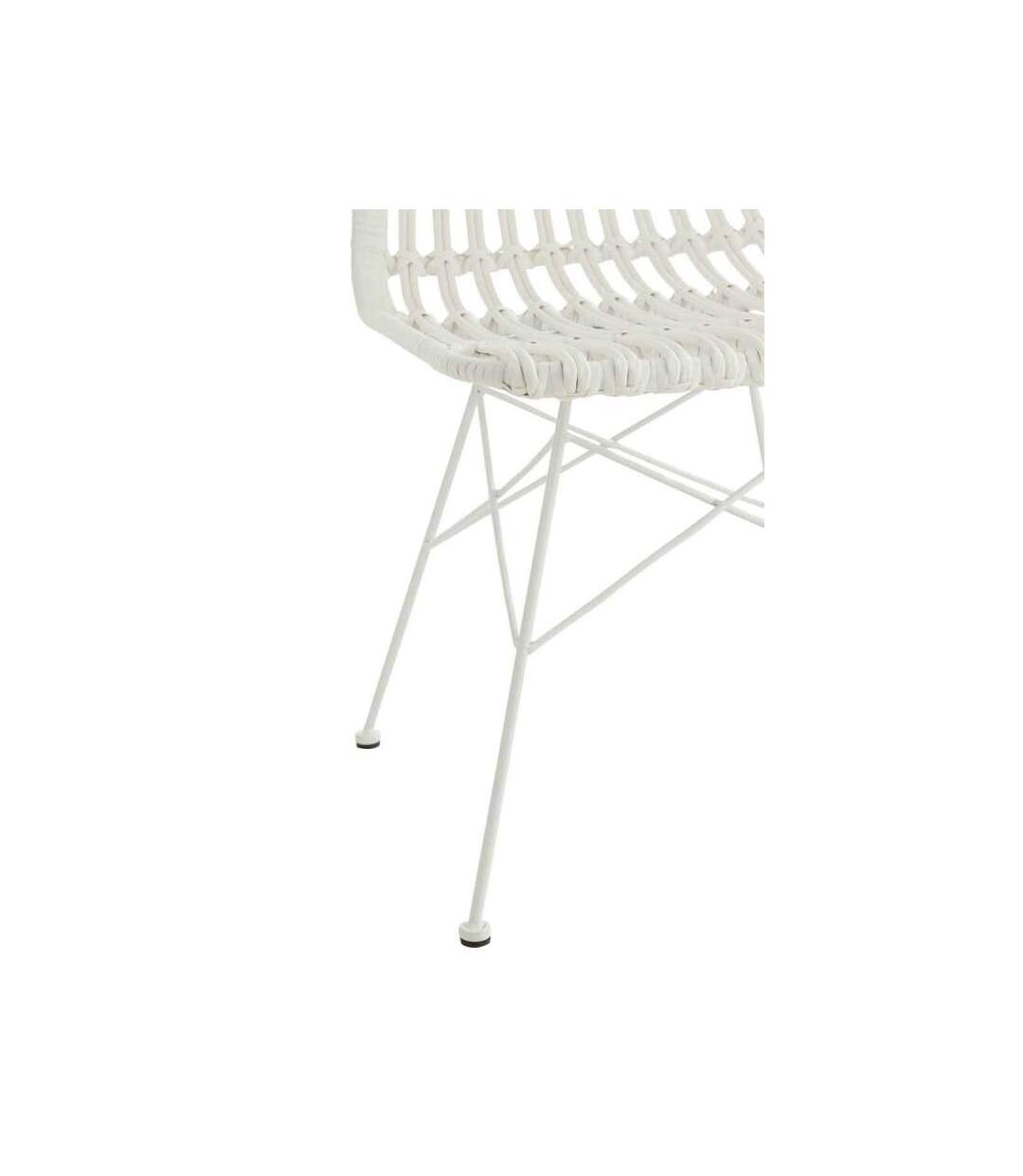 Paris Prix - Chaise De Jardin Design celeste 86cm Blanc