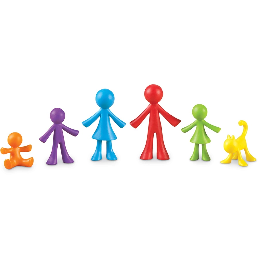Learning Resources® All about me - Spielfiguren Familie 72 Teile