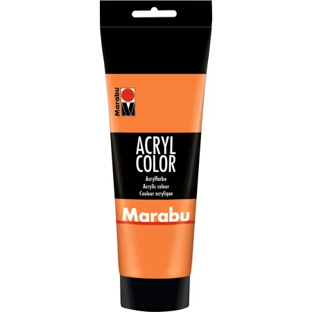 Marabu Acryl Color, Orange 013, 225 ml