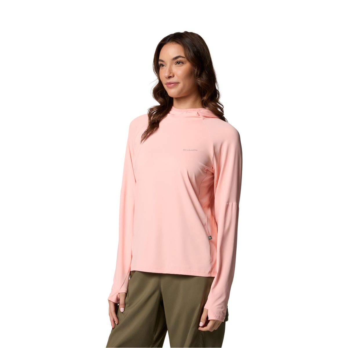 Columbia Skien Valley Hoodie, dame (Pink Sand)