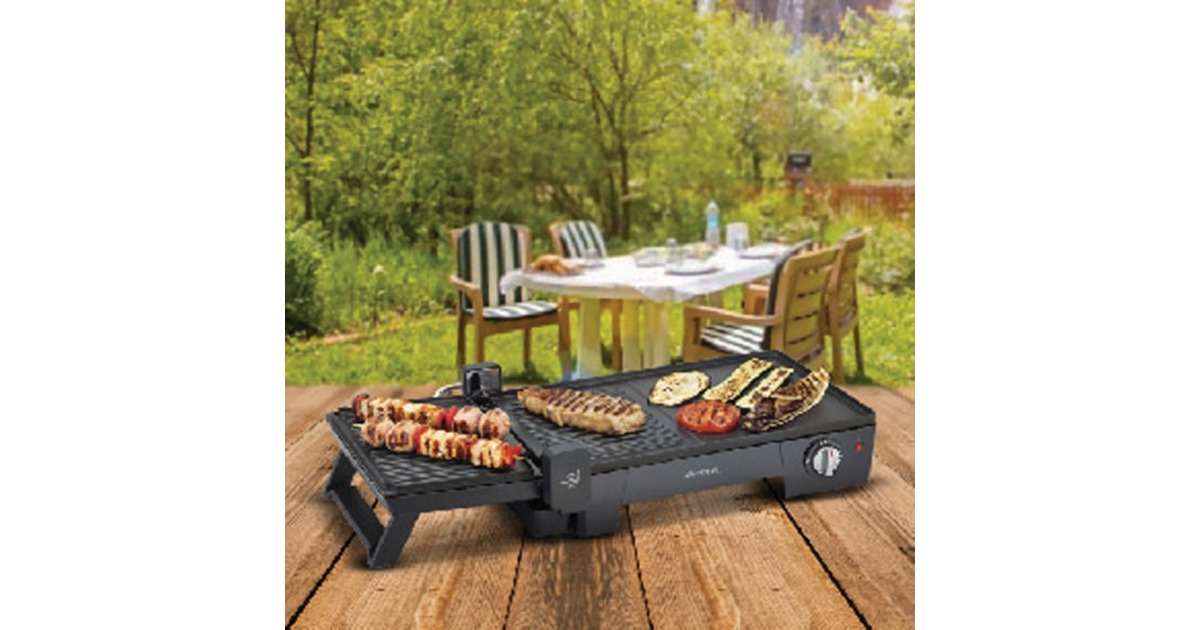 ArieteMulti Grill 3 in 1 1916/10 contactgrill  (Zwart)