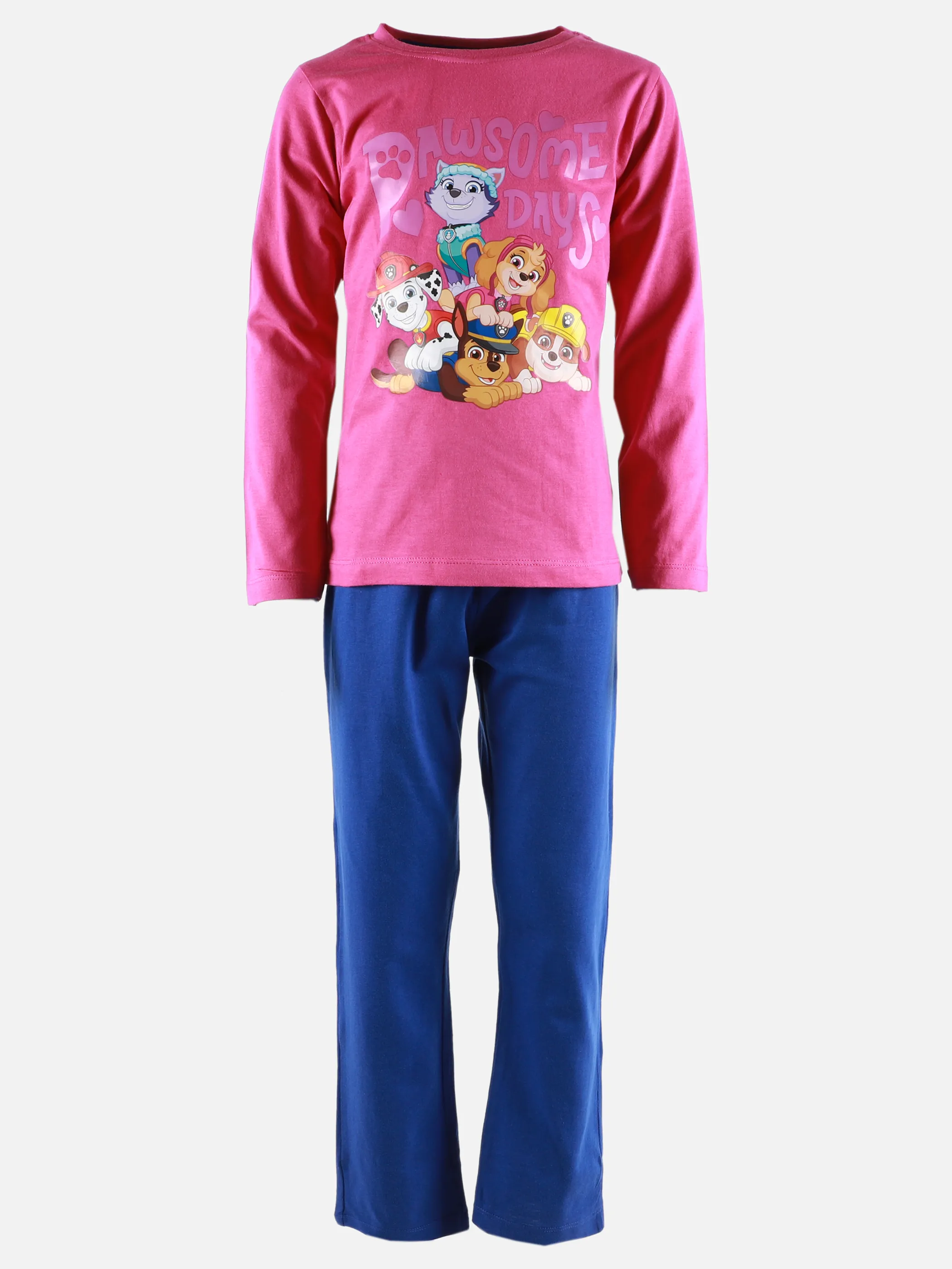 Mädchen Schlafanzug mit Paw Patrol Motiv