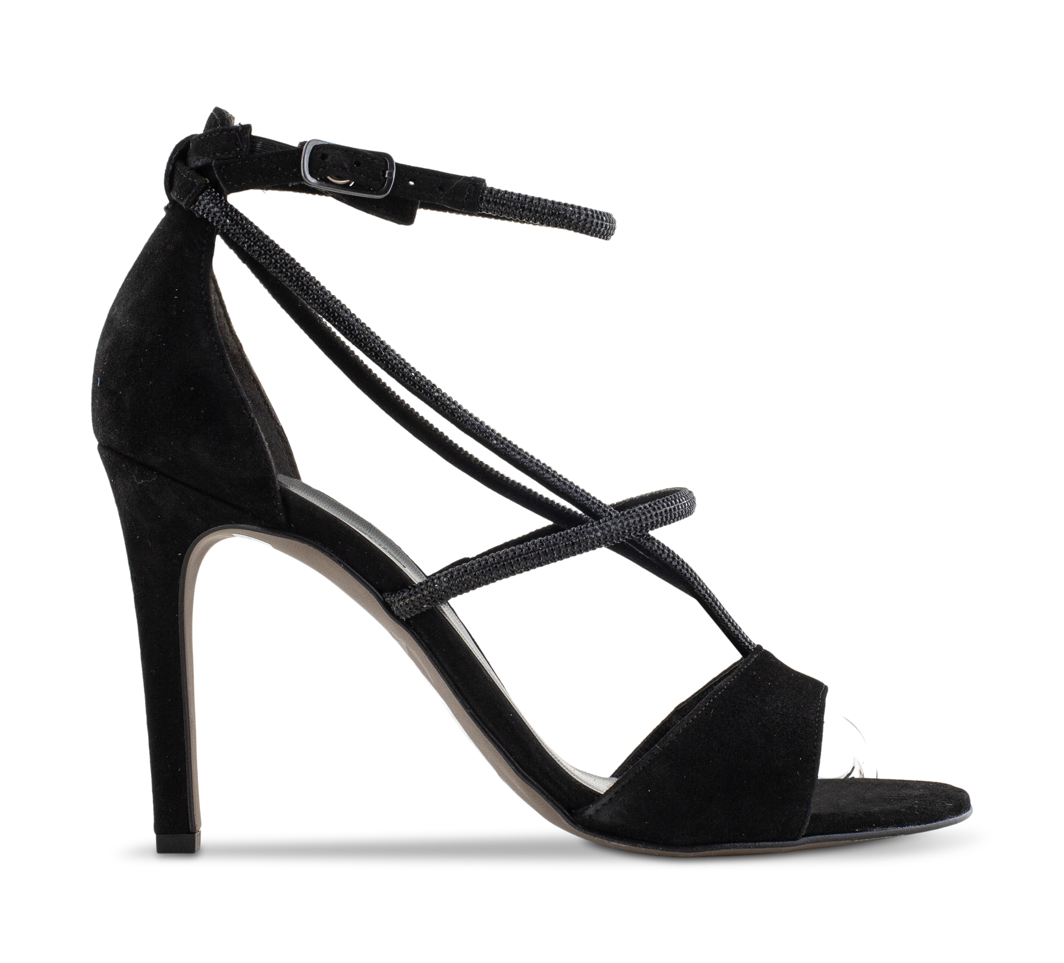 Paul Green 6039 - Riemchensandalen schwarz